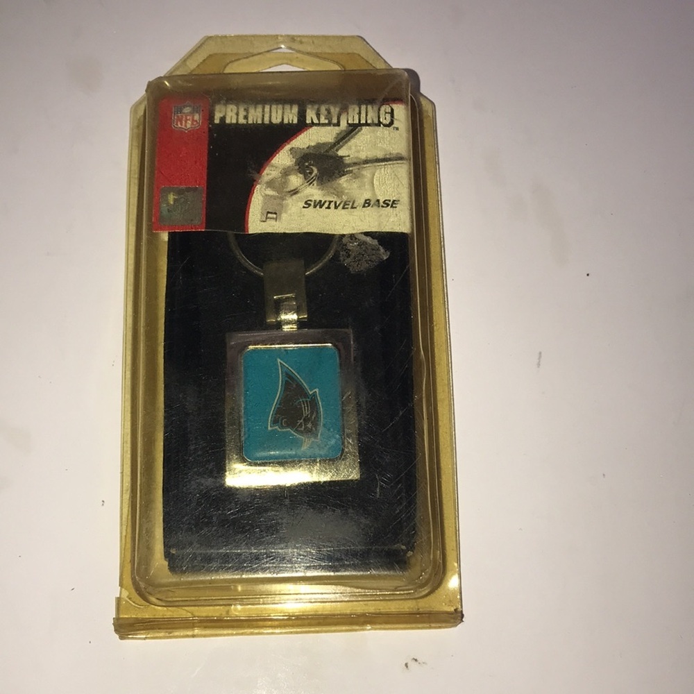 NIP NFL Unisex Panthers Key Ring